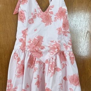 Target Pink Floral Mini Dress
